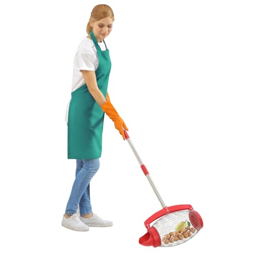 LIAIZE Nuss-Sammler, Pollänge 111.5cm Anwenden auf Objekte 1-5cm, Nußsammler mit Seitenöffnung und verstellbarem Griff, Walnußsammler Rollsammler für Nüsse, Kastanien, Golfbälle LIAIZE Nuss-Sammler, Pollänge 111.5cm Anwenden auf Objekte 1-5cm, Nußsammler mit Seitenöffnung und verstellbarem Griff, Walnußsammler Rollsammler für Nüsse, Kastanien, Golfbälle von LIAIZE