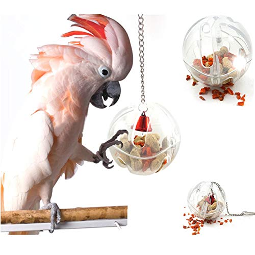 LIANCHI Papagei Kreative Futtersuchsysteme Futterball - Vogelintelligenz Wachstumskäfig Acryl Box Spielzeug (A) LIANCHI Papagei Kreative Futtersuchsysteme Futterball - Vogelintelligenz Wachstumskäfig Acryl Box Spielzeug (A) von LIANCHI