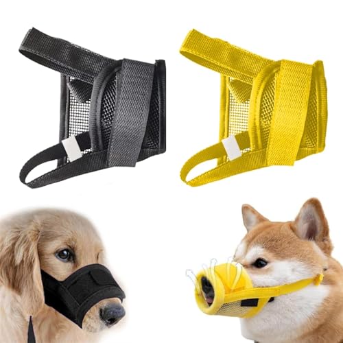 LIANRISES 2 Stück Maulkorb Kleine Hunde, Maulschlaufe Französische Bulldogge Chihuahua, Hundemaulkorb Einstellbare, Atmungsfreie Netze, Verhindern, DASS Hunde Bellen, Beißen, Können Wasser Trinken LIANRISES 2 Stück Maulkorb Kleine Hunde, Maulschlaufe Französische Bulldogge Chihuahua, Hundemaulkorb Einstellbare, Atmungsfreie Netze, Verhindern, DASS Hunde Bellen, Beißen, Können Wasser Trinken von LIANRISES