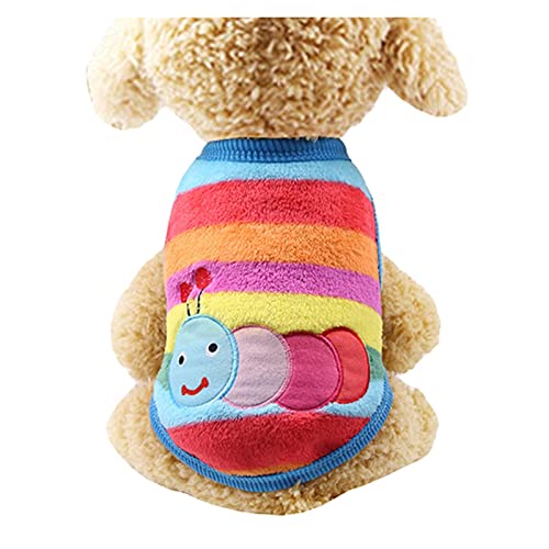 LIANYG Hundepullover Fleece Haustier Hund Kleidung for Hunde Kleidung Warme Hund Weste Hemd Puppy Cat Kleidung for Hunde Mantel Hoodie Haustiere Kleidung Katzenpullover (Color : 13, Size : M) von LIANYG