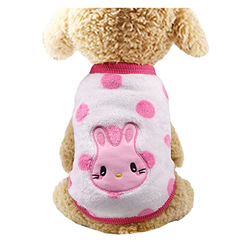 LIANYG Hundepullover Fleece Haustier Hund Kleidung for Hunde Kleidung Warme Hund Weste Hemd Puppy Cat Kleidung for Hunde Mantel Hoodie Haustiere Kleidung Katzenpullover (Color : 3, Size : XXS) von LIANYG