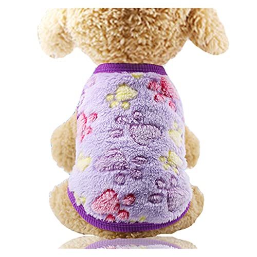 LIANYG Hundepullover Fleece Haustier Hund Kleidung for Hunde Kleidung Warme Hund Weste Hemd Puppy Cat Kleidung for Hunde Mantel Hoodie Haustiere Kleidung Katzenpullover (Color : 5, Size : M) von LIANYG