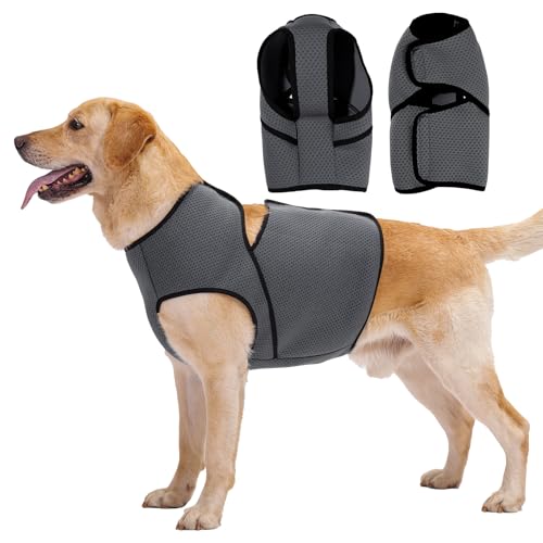 LIANZIMAU Hundemantel mit beruhigender Anti Stress Weste Hund Beruhigungsweste von LIANZIMAU