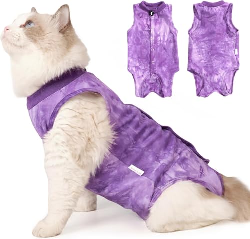 LIANZIMAU Katzenbody Nach Op Kastration Katzenbody Nach Op Body für Katzen Kleidung Medizinischer Katzenbody Katzenanzug Nach der Operation Anti-Leck-Anzug Haustier-Erholungskragen-Alternative LIANZIMAU Katzenbody Nach Op Kastration Katzenbody Nach Op Body für Katzen Kleidung Medizinischer Katzenbody Katzenanzug Nach der Operation Anti-Leck-Anzug Haustier-Erholungskragen-Alternative von LIANZIMAU