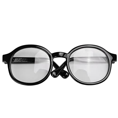 Lustige süße Hund Katze Retro Mode Sonnenbrille Brille Kunststoff Transparent Eyewear Welpen Katze Lehrer Cosplay Brille Haustier Fotos Requisiten für kleine Hund Katze, Halloween Dekor, Schwarz Lustige süße Hund Katze Retro Mode Sonnenbrille Brille Kunststoff Transparent Eyewear Welpen Katze Lehrer Cosplay Brille Haustier Fotos Requisiten für kleine Hund Katze, Halloween Dekor, Schwarz von LIBOOI