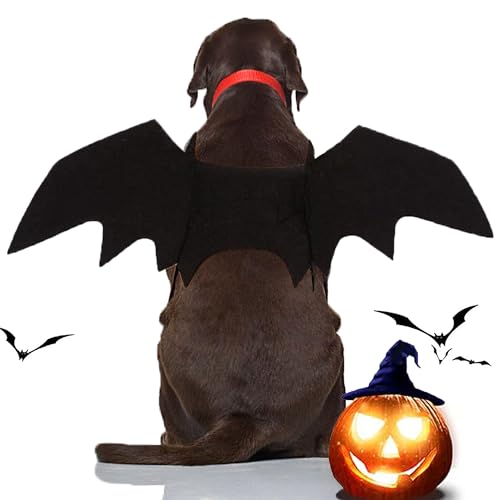 LIBRNTY Fledermausflügel Hund,Halloween Hund Kostüm,Hund Bat Wings Kostüm,Haustier Fledermaus Kostüm Niedlich Halloween Kostüm für Haustiere Cosplay-Kostüm für Mittleren Hund für Partys LIBRNTY Fledermausflügel Hund,Halloween Hund Kostüm,Hund Bat Wings Kostüm,Haustier Fledermaus Kostüm Niedlich Halloween Kostüm für Haustiere Cosplay-Kostüm für Mittleren Hund für Partys von LIBRNTY
