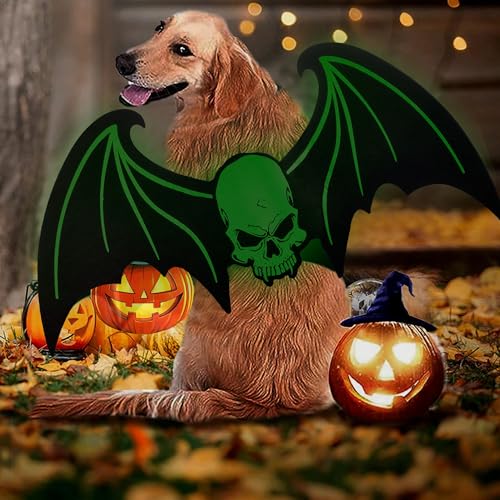 LIBRNTY Haustier Fledermausflügel,Halloween Haustier Kostüm,Katze Hund Fledermaus Kostüm,CHundekostüme,Dekoration,Schwarze Bekleidung für große Katzen Hunde(Neues Upgrade im Jahr 2025 schwarz,groß) LIBRNTY Haustier Fledermausflügel,Halloween Haustier Kostüm,Katze Hund Fledermaus Kostüm,CHundekostüme,Dekoration,Schwarze Bekleidung für große Katzen Hunde(Neues Upgrade im Jahr 2025 schwarz,groß) von LIBRNTY