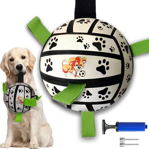 LIBRNTY Hundespielzeug Ball,Dog Toy mit Greiflaschen,Dauerhaft Hundespielzeug Ball mit Griff,mit Ballpumpe und Nadel,Geeignet Zum Trainieren,Hundeball für Outdoor,Indoor,Rasen,Schwimmen LIBRNTY Hundespielzeug Ball,Dog Toy mit Greiflaschen,Dauerhaft Hundespielzeug Ball mit Griff,mit Ballpumpe und Nadel,Geeignet Zum Trainieren,Hundeball für Outdoor,Indoor,Rasen,Schwimmen von LIBRNTY