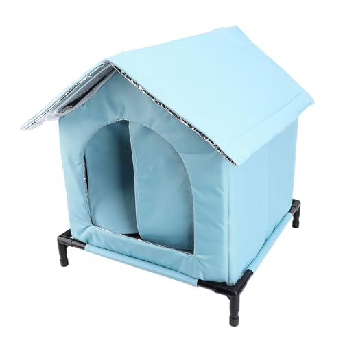 Katzenhaus Im Freien, Isoliert, Regenfest, Großer Raum für Alle Jahreszeiten, Wildes Katzenhaus, Geschlossener, Isolierter Schutz Im Zeltstil für Streunende Katzen, Anti-Kauen Katzenhaus Im Freien, Isoliert, Regenfest, Großer Raum für Alle Jahreszeiten, Wildes Katzenhaus, Geschlossener, Isolierter Schutz Im Zeltstil für Streunende Katzen, Anti-Kauen von LICAEVEY