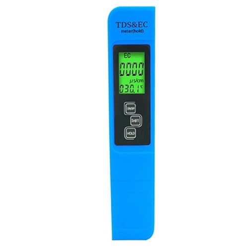 LICHENGTAI TDS Wassertester Trinkwassertest 3 In 1 Wasserqualitätstester EC Digital Trinkwasser Wasserqualität Tester Sensor Gerat Wasser Leitungswasser für Wasser Pflanzen Trinkwasser Aquarien von LICHENGTAI