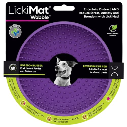 Industripet LickiMat Wobble Purple von LICKIMAT