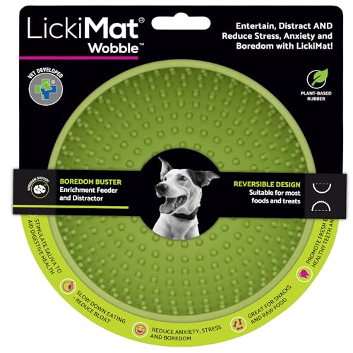 Industripet Wackel-Lickimatte, grün, 1 Stück (1er Pack) von LICKIMAT