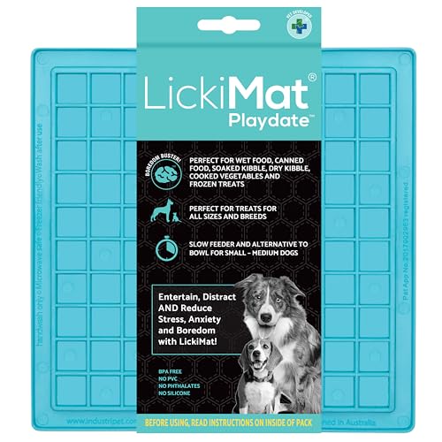 Lickimat Playdate Hund türkis von LICKIMAT