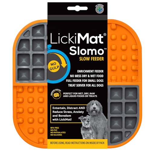 Lickimat Slomo langsamer Futterspender für Hunde, gegen Langeweile und Angstzustände von LICKIMAT