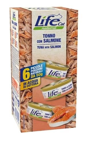Life Cat Thunfisch mit Lachs 6 x 50 g von Life Cat