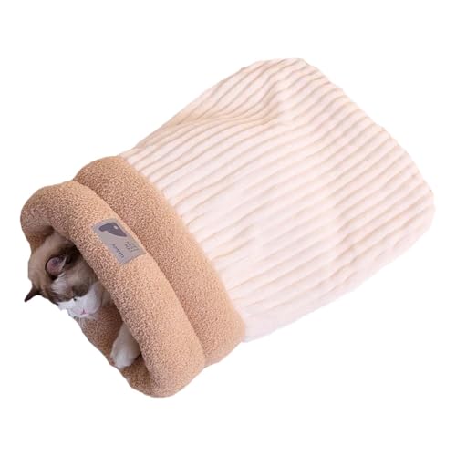 LIFECOSM Cat Winter Sleeping Bag, Cat Sleeping Bag,Soft Plush Large Cat Sack,Cat Winter Sleeping 360° Wrap,Self Warm Cat Bed, for Indoor Cats and Small Dogs LIFECOSM Cat Winter Sleeping Bag, Cat Sleeping Bag,Soft Plush Large Cat Sack,Cat Winter Sleeping 360° Wrap,Self Warm Cat Bed, for Indoor Cats and Small Dogs von LIFECOSM