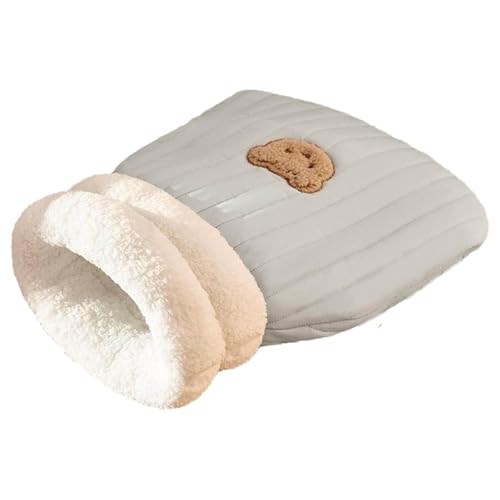 LIFECOSM Cat Winter Sleeping Bag, Cat Sleeping Bag,Soft Plush Large Cat Sack,Cat Winter Sleeping 360° Wrap,Self Warm Cat Bed, for Indoor Cats and Small Dogs LIFECOSM Cat Winter Sleeping Bag, Cat Sleeping Bag,Soft Plush Large Cat Sack,Cat Winter Sleeping 360° Wrap,Self Warm Cat Bed, for Indoor Cats and Small Dogs von LIFECOSM
