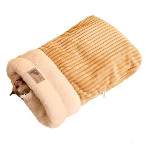 LIFECOSM Cat Winter Sleeping Bag, Cat Sleeping Bag,Soft Plush Large Cat Sack,Cat Winter Sleeping 360° Wrap,Self Warm Cat Bed, for Indoor Cats and Small Dogs LIFECOSM Cat Winter Sleeping Bag, Cat Sleeping Bag,Soft Plush Large Cat Sack,Cat Winter Sleeping 360° Wrap,Self Warm Cat Bed, for Indoor Cats and Small Dogs von LIFECOSM