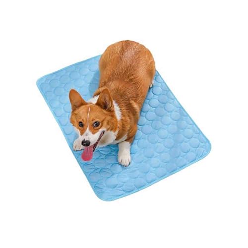 LIFECOSM Dog Cooling Mat,Non-Slip Reusable Self Cooling Mat for Dogs Cats,Resistant Pet Cool Mats Washable Cool Pads for Summer (S) von LIFECOSM