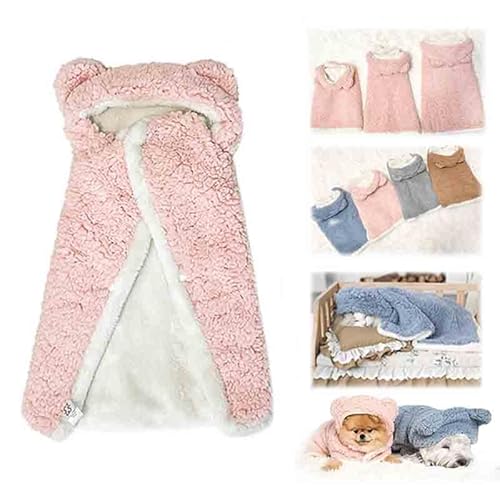 Pet Cape Blanket,Dog Cape Blanket,Dog Winter Coat with Hat Thicken Cloak Blanket Suitable for Small Cats and Dogs. Pet Cape Blanket,Dog Cape Blanket,Dog Winter Coat with Hat Thicken Cloak Blanket Suitable for Small Cats and Dogs. von LIFECOSM