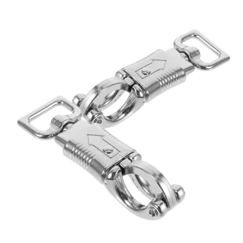 LIFKOME 2stücke Schnapphaken Mit Schnellverschluss Wetterfeste Leichte Metallklips Für Pferdegeschirr Sicherer Halt Und Einfache Handhabung Für Outdoor-aktivitäten Und Reitsport LIFKOME 2stücke Schnapphaken Mit Schnellverschluss Wetterfeste Leichte Metallklips Für Pferdegeschirr Sicherer Halt Und Einfache Handhabung Für Outdoor-aktivitäten Und Reitsport von LIFKOME