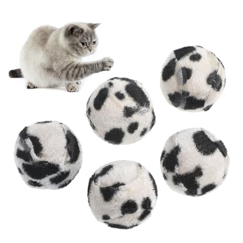 LIFKOME 5 Stück Leopard Tennisbälle Katzen Kauspielzeug für Katzen und Kätzchen Interaktive Katzenbälle zur Beschäftigung und Krallenpflege Lustige Tiermotivierte LIFKOME 5 Stück Leopard Tennisbälle Katzen Kauspielzeug für Katzen und Kätzchen Interaktive Katzenbälle zur Beschäftigung und Krallenpflege Lustige Tiermotivierte von LIFKOME
