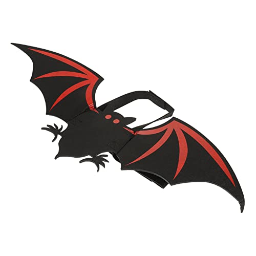LIFKOME Haustier Halloween Fledermausflügel Für Hunde Katze Kostüm Ornament Haustier Verkleiden Sich Lustiges Katzen-Outfit von LIFKOME