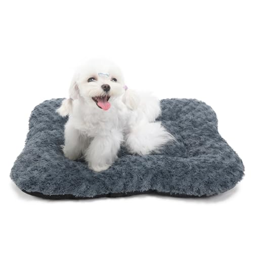 LIGENZ Hundehüttenunterlagen für Hundekäfige, 61 x 45 cm, Deluxe-Hunde- und Katzenhütte, maschinenwaschbar und trocknergeeignet, Dunkelgrau, 61 cm LIGENZ Hundehüttenunterlagen für Hundekäfige, 61 x 45 cm, Deluxe-Hunde- und Katzenhütte, maschinenwaschbar und trocknergeeignet, Dunkelgrau, 61 cm von LIGENZ