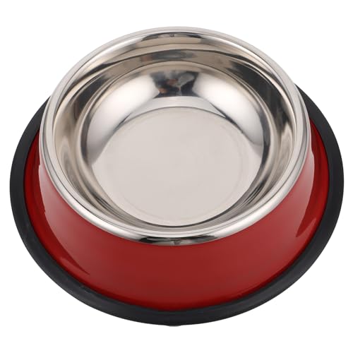 LIGHTAOTAO 1 Stück Haustiernapf rutschfest für Hunde und Katzen Roter Futterbehälter Leicht zu Reinigen Einzigartiges Design für Sicheres Füttern Hochwertiger Hundenapf Katzenfutterstation LIGHTAOTAO 1 Stück Haustiernapf rutschfest für Hunde und Katzen Roter Futterbehälter Leicht zu Reinigen Einzigartiges Design für Sicheres Füttern Hochwertiger Hundenapf Katzenfutterstation von LIGHTAOTAO
