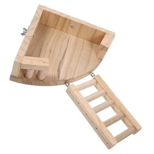 LIGHTAOTAO 1satz Holzleiter Für Hamster Und Chinchillas Stufige Plattform Mit Spielzeug Für Käfige Zubehör Für Nagetiere Aktivität Und LIGHTAOTAO 1satz Holzleiter Für Hamster Und Chinchillas Stufige Plattform Mit Spielzeug Für Käfige Zubehör Für Nagetiere Aktivität Und von LIGHTAOTAO