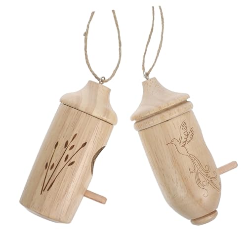 LIGHTAOTAO 2 Stück Hängendes Holz Hummingbird Nest Dekoratives Vogelhaus für Garten Outdoor Rustikales Design für Hummingbirds Aufzuhängen Natürliche Wohnatmosphäre LIGHTAOTAO 2 Stück Hängendes Holz Hummingbird Nest Dekoratives Vogelhaus für Garten Outdoor Rustikales Design für Hummingbirds Aufzuhängen Natürliche Wohnatmosphäre von LIGHTAOTAO