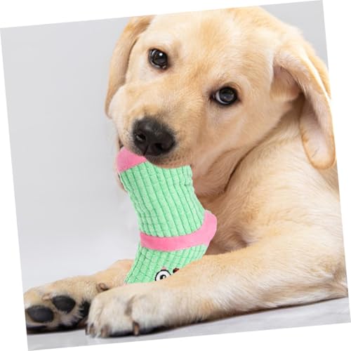 LIGHTAOTAO 2 Stück Teiliges Hundespielzeug aus Plüsch Quietschendes Kauspielzeug in Sockenform Langlebig und Beißfest Interaktives Welpen Teething für Kleine Hunde Fördert Beschäftigung und von LIGHTAOTAO