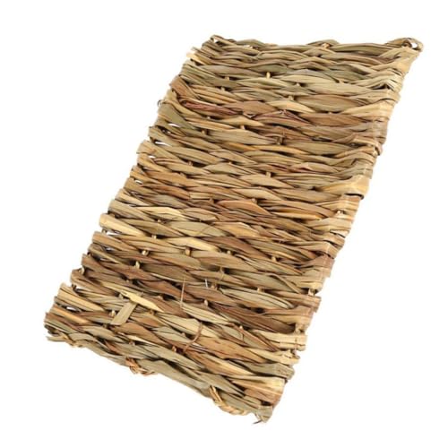 LIGHTAOTAO 2 Stück Teiliges Natürliche Essbare Grasmatten für Kleintiere Faserreiche Kauspielzeuge und Schlafmatten für Hamster Kaninchen Meerschweinchen und Andere Haustiere LIGHTAOTAO 2 Stück Teiliges Natürliche Essbare Grasmatten für Kleintiere Faserreiche Kauspielzeuge und Schlafmatten für Hamster Kaninchen Meerschweinchen und Andere Haustiere von LIGHTAOTAO