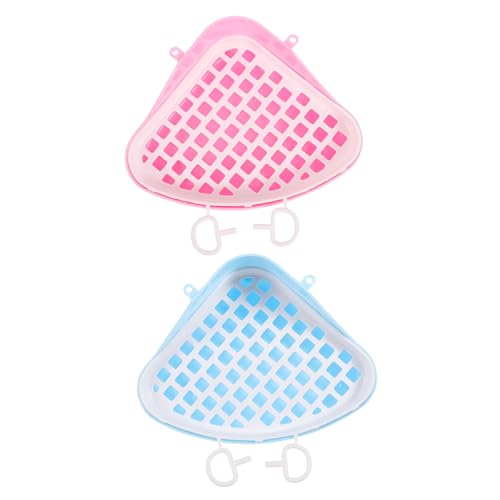 LIGHTAOTAO 2Stücke Abnehmbare Haustiertoilette Dreieckige und Hamster Toilette für Kleine Haustiere Wie Meerschweinchen und Frettchen Langlebiges LIGHTAOTAO 2Stücke Abnehmbare Haustiertoilette Dreieckige und Hamster Toilette für Kleine Haustiere Wie Meerschweinchen und Frettchen Langlebiges von LIGHTAOTAO
