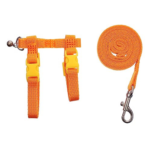 LIGHTAOTAO 2Stücke Haustier Brustgurt für Kaninchen und Hamster Verstellbares Traktionsseil Bequem und Sicher für Kleintiere für und Ausflüge von LIGHTAOTAO