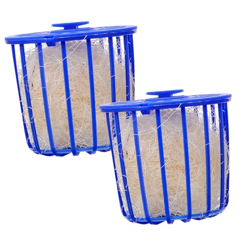 LIGHTAOTAO 2Stücke Vogel Nistbett für Wellensittiche und Kanarienvögel Hängendes aus Langlebigem für Sicheres Nestbauen im Käfig LIGHTAOTAO 2Stücke Vogel Nistbett für Wellensittiche und Kanarienvögel Hängendes aus Langlebigem für Sicheres Nestbauen im Käfig von LIGHTAOTAO