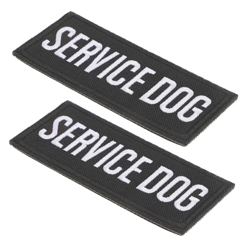 LIGHTAOTAO 2stücke Gesticktes Servicehundegeschirr Polyester Komfortabel Und Geeignet Für Verschiedene Tiergrößen Für Training Und LIGHTAOTAO 2stücke Gesticktes Servicehundegeschirr Polyester Komfortabel Und Geeignet Für Verschiedene Tiergrößen Für Training Und von LIGHTAOTAO