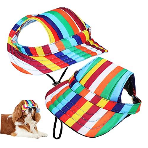 LIGHTAOTAO 2stücke Runder Schirm Hundehut Sportmützen Für Mittelgroße Und Große Hunde Uv-Schutz Oxford Outdoor-aktivitäten Mit Baseballmütze Und Prinzessinnenhut LIGHTAOTAO 2stücke Runder Schirm Hundehut Sportmützen Für Mittelgroße Und Große Hunde Uv-Schutz Oxford Outdoor-aktivitäten Mit Baseballmütze Und Prinzessinnenhut von LIGHTAOTAO