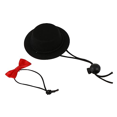 LIGHTAOTAO 2stücke Teiliges Kostümset Mit Hut Und Fliege Für Kleine Tiere Verstellbarer Hut Und Niedlicher Fliegen-anstecker Für Chinchillas Hamster Meerschweinchen Und Für Und LIGHTAOTAO 2stücke Teiliges Kostümset Mit Hut Und Fliege Für Kleine Tiere Verstellbarer Hut Und Niedlicher Fliegen-anstecker Für Chinchillas Hamster Meerschweinchen Und Für Und von LIGHTAOTAO