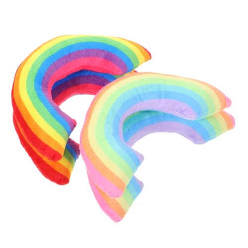 LIGHTAOTAO 4Stücke Katzenkissen mit Katzenminze Teiliges Regenbogenfarben Bequemes Schlafkissen für Katzen Vielseitig Einsetzbar für Innenräume Hautfreundliches Material LIGHTAOTAO 4Stücke Katzenkissen mit Katzenminze Teiliges Regenbogenfarben Bequemes Schlafkissen für Katzen Vielseitig Einsetzbar für Innenräume Hautfreundliches Material von LIGHTAOTAO