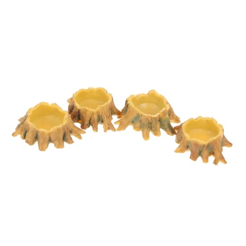 LIGHTAOTAO 4Stücke Kleine Wasserschalen für Reptilien Teiliges aus Hochwertigem Harz Rutschfestes Design für Spinnen Skorpione und Andere Haustiere zu Reinigen Sicheres LIGHTAOTAO 4Stücke Kleine Wasserschalen für Reptilien Teiliges aus Hochwertigem Harz Rutschfestes Design für Spinnen Skorpione und Andere Haustiere zu Reinigen Sicheres von LIGHTAOTAO