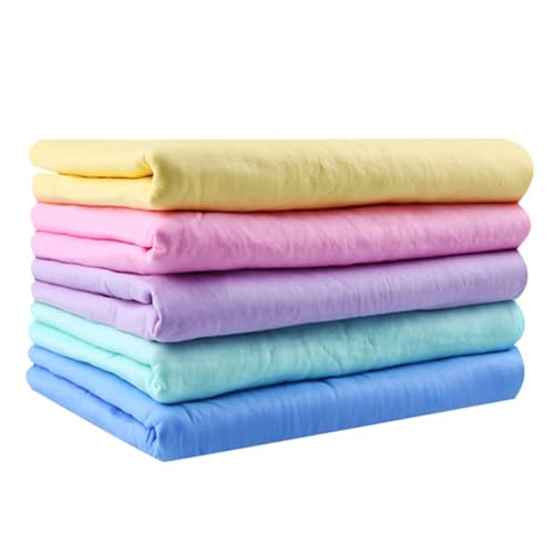LIGHTAOTAO 5 Stück Teiliges PVA Haustierhandtuch Saugfähiges Schnelltrocknendes Badetuch für Hunde und Katzen Extra Leicht Flusenfrei für Reisen und Tägliche Fellpflege Zufällige Farbe LIGHTAOTAO 5 Stück Teiliges PVA Haustierhandtuch Saugfähiges Schnelltrocknendes Badetuch für Hunde und Katzen Extra Leicht Flusenfrei für Reisen und Tägliche Fellpflege Zufällige Farbe von LIGHTAOTAO