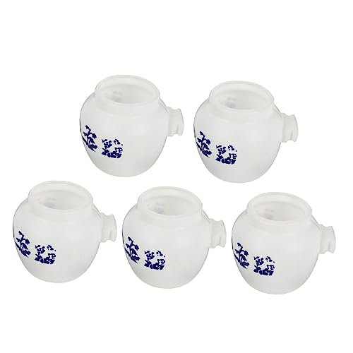 LIGHTAOTAO 5 Stück Teiliges Vogelnapf für Papageien Futterschalen für Futter und Wasser zu Installieren für Käfigzubehör und Vogelpflege LIGHTAOTAO 5 Stück Teiliges Vogelnapf für Papageien Futterschalen für Futter und Wasser zu Installieren für Käfigzubehör und Vogelpflege von LIGHTAOTAO
