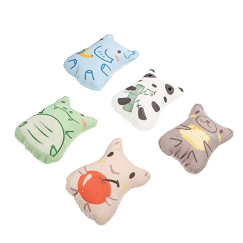 LIGHTAOTAO 5Stücke Teiliges Interaktives Katzen Spielzeugset aus Plüsch Süße Tierfiguren Banana Elephant Hungry Snake Honey Bear Apple Little Man für Katzenbissspiel LIGHTAOTAO 5Stücke Teiliges Interaktives Katzen Spielzeugset aus Plüsch Süße Tierfiguren Banana Elephant Hungry Snake Honey Bear Apple Little Man für Katzenbissspiel von LIGHTAOTAO