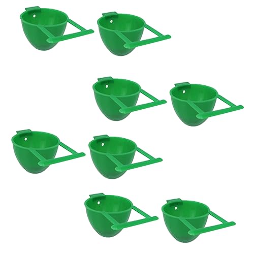 LIGHTAOTAO 8 Stück Teiliges Kleiner Papageien Wasserschalen Futterbehälter für Vogelkäfige Praktische Futterschalen für Langlebig Installieren LIGHTAOTAO 8 Stück Teiliges Kleiner Papageien Wasserschalen Futterbehälter für Vogelkäfige Praktische Futterschalen für Langlebig Installieren von LIGHTAOTAO