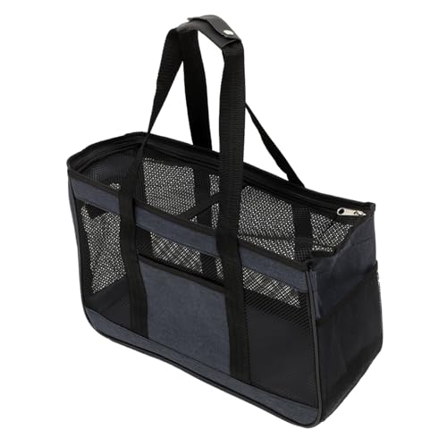 LIGHTAOTAO Atmungsaktive Faltbare Katzentragetasche aus Robustem Material Tragbarer Katzen und Welpenträger für Reisen Camping und Outdoor Aktivitäten Komfortabel und Langlebig für Kleine von LIGHTAOTAO