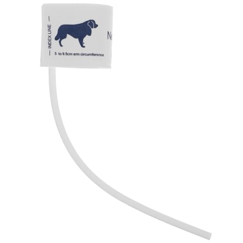 LIGHTAOTAO Blutdruckmanschette für Haustiere Einstellbare Bp Manschette aus Verbundvliesstoff Sicher und Komfortabel für Tierarztbedarf Präzise Überwachung für Katzen und Kleine Tiere von LIGHTAOTAO