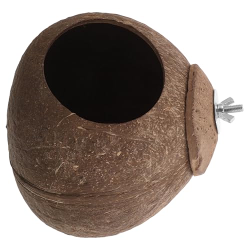 LIGHTAOTAO Brutnest Für Haustiervögel: Vogelhaus Aus Kokosnussschale Für Kleine Vögel, Papageien, Nymphensittiche, Unzertrennliche, Kanarienvögel, – Natürliches Nest Als LIGHTAOTAO Brutnest Für Haustiervögel: Vogelhaus Aus Kokosnussschale Für Kleine Vögel, Papageien, Nymphensittiche, Unzertrennliche, Kanarienvögel, – Natürliches Nest Als von LIGHTAOTAO