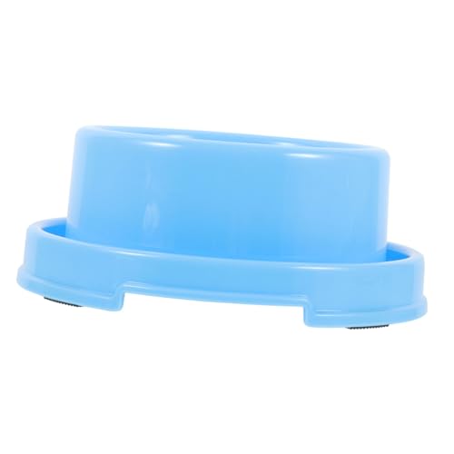 LIGHTAOTAO Bunter Rutschfester Kunststoff Haustiernapf für Hunde und Katzen Stabiles Design gegen Umkippen Praktische Futter und Wasserschale für Welpen und Kätzchen Leicht zu Reinigen von LIGHTAOTAO