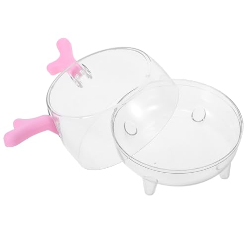 LIGHTAOTAO Sand Für Hamster Und Meerschweinchen Badebox Mit Integrierter Toilette Und Urinsand-Funktion Ecksandbox Für Hamster Und Kleine Tiere Inklusive Badematerial Und Sand von LIGHTAOTAO